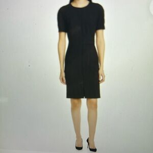 Hugo Boss Pinstripe Sheath Dress